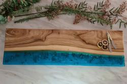 Blue Crystal Serving Board  