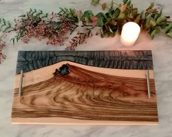 Silver Serving Board  